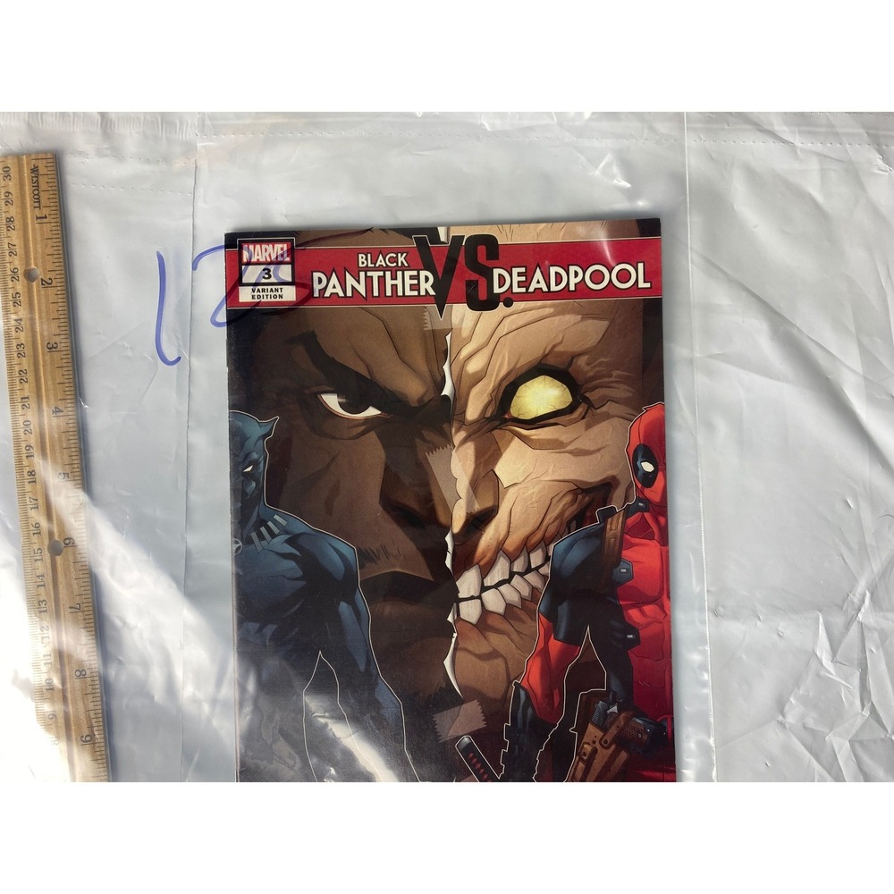 Marvel Black Panther VS Deadpool 3‎ Variant Edition Comic Book